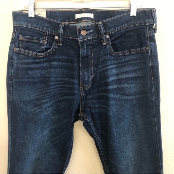 Abercrombie & Fitch Men’s Stretch Slim Straight Denim Jeans Size 31Wx32L - Picture 5 of 13